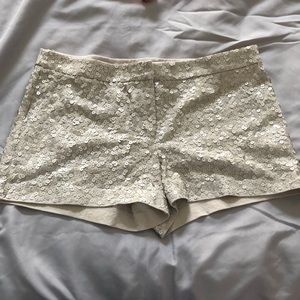 Express sequins shorts!